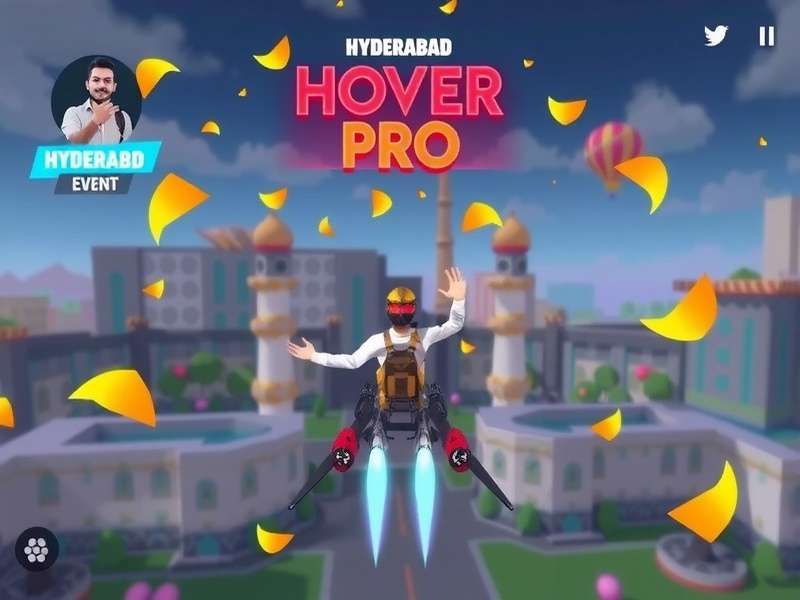 Hyderabad Hover Pro gameplay screenshot